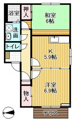 フレグランス小幡の物件間取画像